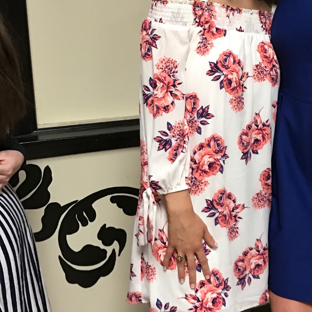 Floral printed dress